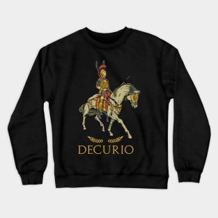 Roman officer on horseback - Decurio Crewneck Sweatshirt